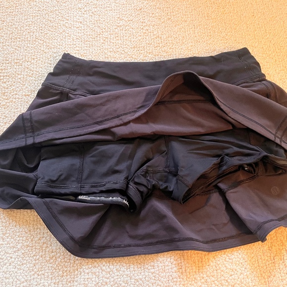 Lululemon Black Tennis Skirt - Picture 3 of 3